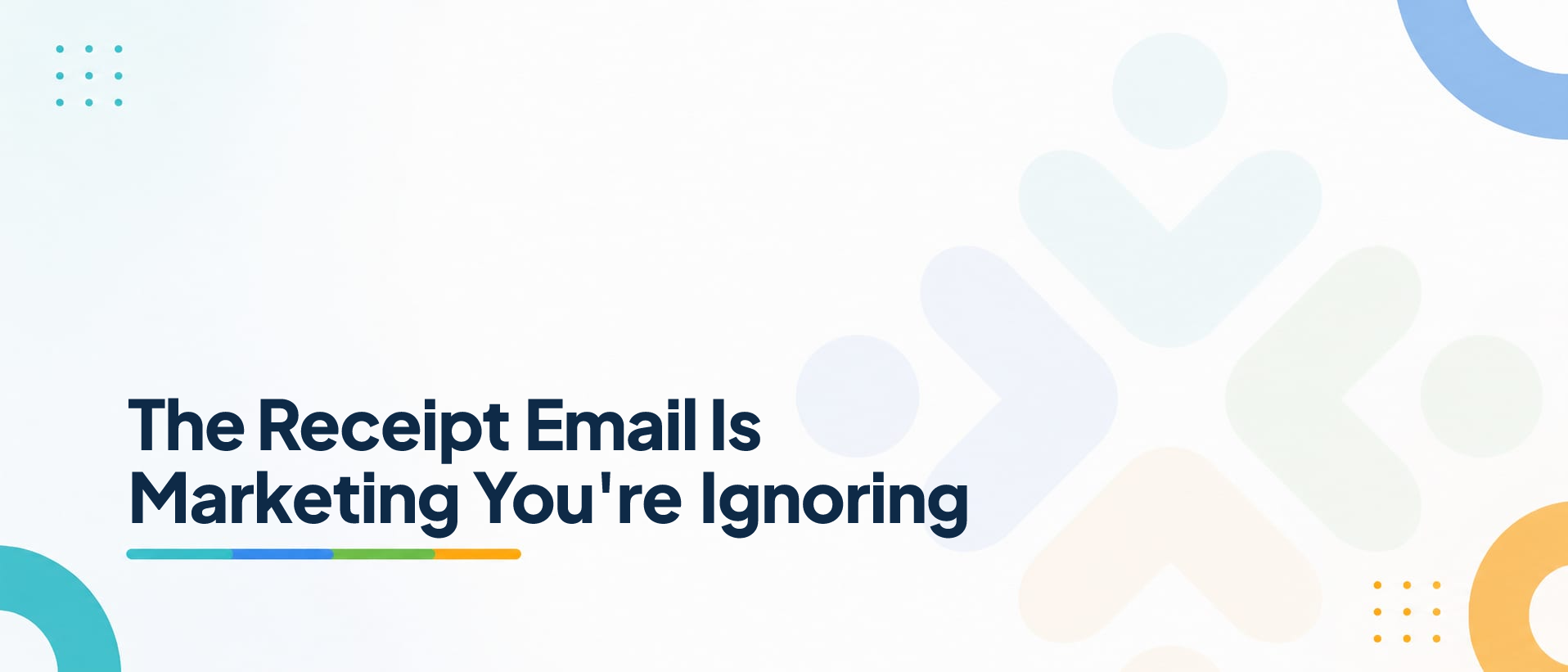 The Receipt Email Is Marketing You're Ignoring
